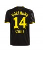 Borussia Dortmund Nico Schulz #14 Auswärtstrikot 2022-23 Kurzarm